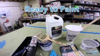 The BEST WAY TO ROLL amp TIP Topside Paint on Your Boat [upl. by Held]