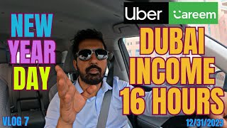 VLOG 7  NEW YEAR DAY  VLOG  DUBAI  UBER  CAREEM  EARNINGS  OWAIS NASIR [upl. by Nnyla]