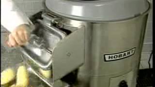 Hobart  6430 6460 Potato Peelers Operation [upl. by Derreg]