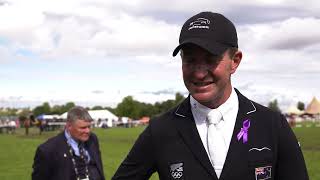 Jesse Campbell very happy with his first Burghley experience [upl. by Custer158]