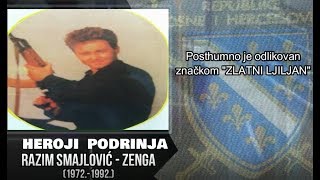 Razim Smajlović  Zenga  HEROJI PODRINJA Jošanica  Zvornik [upl. by Kittie]