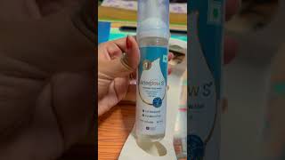 Ahaglow S FOAMING FACE WASH । Salicylic Acid With Glycolic Acid acne pimple review [upl. by As]