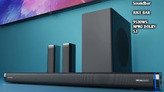 ZEBRONICS ZEBJuke bar 9530WS Pro Dolby 51 400 w Bluetooth Soundbar Unboxing video part 1 [upl. by Gilson]