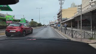 Gerakas  Agia Paraskevi  Athens driving [upl. by Mirella]