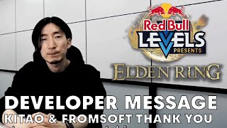 Elden Ring Community Thank You  Yasuhiro Kitao FromSoftware｜Red Bull Levels [upl. by Sonja]