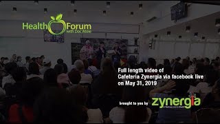 31 May 2019  Cafeteria Zynergia via Facebook Live [upl. by Wiltsey621]