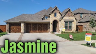 The Jasmine by Bloomfield Homes in Midlothian tx  The Grove Community [upl. by Ahterod]