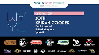 WYYC2024 1A Final 20 Keiran COOPER [upl. by Prochora]