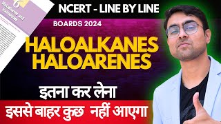 Haloalkanes Haloarenes NCERT Line By Line  One Shot  Boards 2024  GRAVITY CIRCLE boards2024 [upl. by Gwennie]