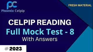 Celpip Reading Test  8 With Answers  Celpip 2023 [upl. by Ettesus]