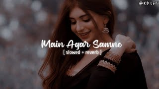 Mai Agar Saamne  Mai Agar Saamne Slowed and Reverb  Alka Yagnik amp Abhijeet  Raaz  KD Lofi [upl. by Reg]