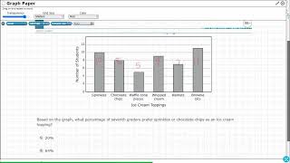 7th Grade STAAR Practice Solving Graphs 76G  13 [upl. by Saerdna948]