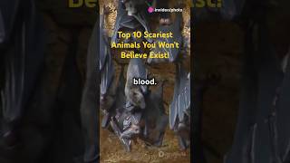 Top 10 Scariest Animals You Wont Believe Exist [upl. by Aurie]