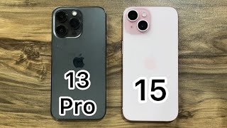 iPhone 13 Pro vs iPhone 15 [upl. by Jennee782]