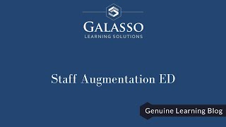 Staff Augmentation ED [upl. by Cuthburt]