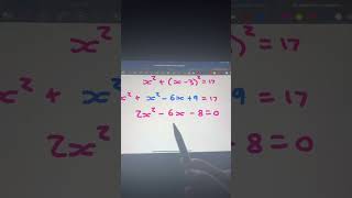 GCSE Maths Revision  Mastering Quadratic Simultaneous Equations for Grade 9  Exam Tips amp Tricks [upl. by Ahsela800]