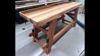 Moravian workbench Build using Will Myers Plans [upl. by Si25]