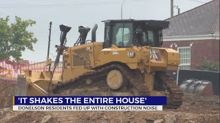 Donelson residents concerned over construction impact [upl. by Atinaujnas]