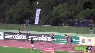 SA Champs 2016 Men 400m Hurdles [upl. by Nemracledairam]