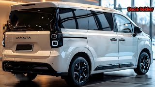 2025 Dacia Dokker The Ultimate Versatile Family Van [upl. by Zuckerman]