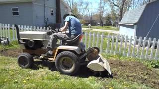 Cub Cadet 1650 Tilling [upl. by Razaile]