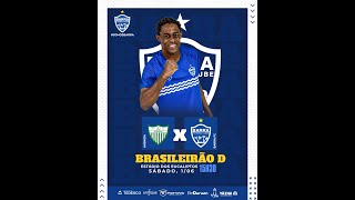 Avenida X Barra jogo valido pela Série D do Brasileirão 2024 ao vivo [upl. by Atinehc]