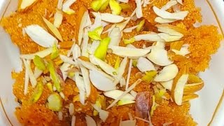 Sooji ka Halwa orangecolour trending Viral [upl. by Eerahs]