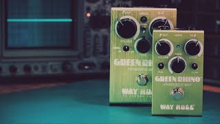 Way Huge® Green Rhino™ MKIV amp Smalls™ MKV Overdrive [upl. by Mascia650]