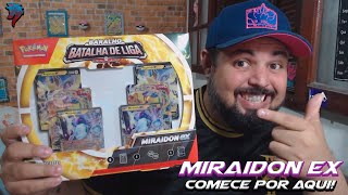 COMECE NO POKÉMON TCG COM BARALHO DO MIRAIDON EX [upl. by Audres]