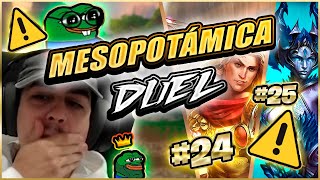 ACHILLES Y MEDUSA FANTÁSTICO  Julio  🐍 DUEL MESOPOTÁMICA 24 y 25 🗿 [upl. by Izak]