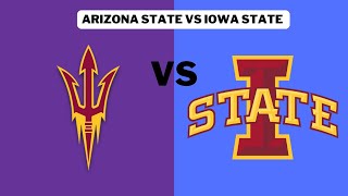 Arizona State vs Iowa State Live  NCAA Regular Season  American Football Score [upl. by Norra]