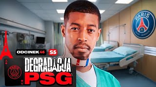 KONTUZJA KIMPEMBE 💀 46S5 Degradacja PSG FC 25 [upl. by Notnyw]