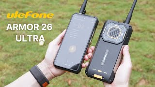 Ulefone Armor 26 Ultra Review This Rugged Phone Has WalkieTalkie and 5G [upl. by Ayekam601]