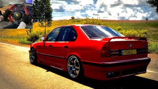 1995 BMW M5  Forza Horizon 5  Thrustmaster 458 SpyderGameplay [upl. by Breech399]