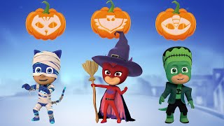 PJ Masks Halloween  Match the right shadow [upl. by Aicemed]