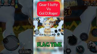 Battle of thr flag😤roger vs gear5 luffy  One Piece Bounty Rush  OPBR [upl. by Agripina559]