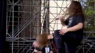 Cannibal Corpse No remorse live at wacken open air 2004 [upl. by Ellessig]