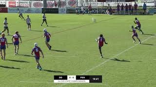 Game 01 Darling Downs V Peninsula 14  15 yr Boys [upl. by Madden]