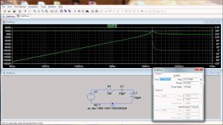 Tutorial Simulación paramétrica con LTSPICE Circuito RLC [upl. by Copeland]