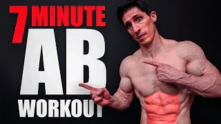 Intense Ab Workout  7 Minutes FOLLOW ALONG [upl. by Ydnolem]