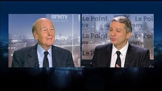 Linterview de Valéry Giscard dEstaing par Olivier Mazerolle et JeanFrançois Achilli [upl. by Atiuqehc767]