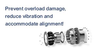 Prevent overload damage reduce vibration amp accommodate alignment with Voith BR Couplings [upl. by Amhser702]