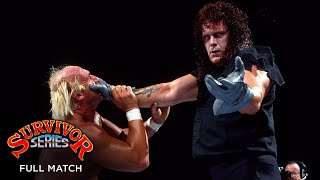 FULL MATCH  Hulk Hogan vs The Undertaker  WWE Title Match WWE Survivor Series 1991 [upl. by Lauhsoj42]