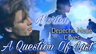 Morten Harket  A Question Of Lust Cover Depeche Mode  aha  edit 80s [upl. by Gearard]