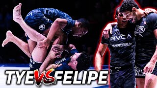 Felipe Pena vs Tye Ruotolo  2022 ADCC World Championships [upl. by Strader67]