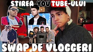 Stirea Youtubeului  SWAP DE VLOGGERI [upl. by Sirred639]