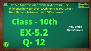 Ex 52 Q12 Class10  AP Chapter5  Exercise 52  Class10  NCERT  Class10 Ex 52 Q12  Green Board [upl. by Suriaj606]