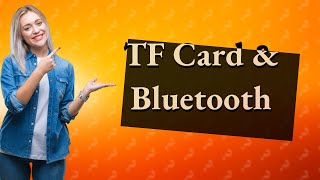 How do you use a TF card on a Bluetooth headset [upl. by Anavoj]