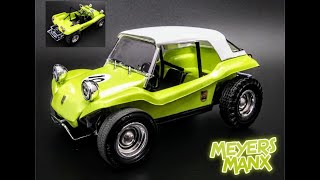 1965 Meyers Manx Dune Buggy VW Volkswagen 125 Scale Model Build How to Glass Decal Future Pledge [upl. by Atiuqahs827]