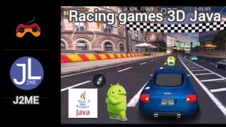 Racing Games 3D Java  Emulator J2ME Loader [upl. by Siladnerb]